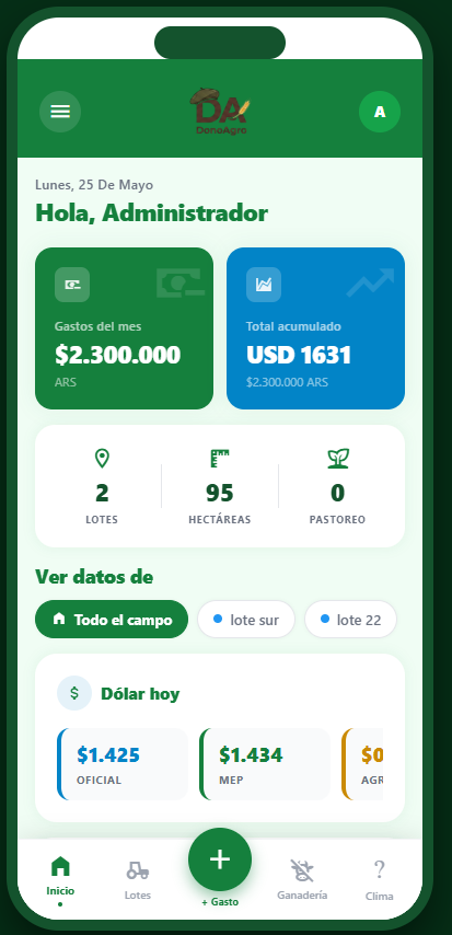 App DonoAgro